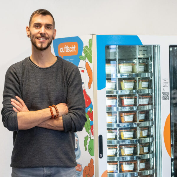 Ein Start-up für nachhaltige Produkte in Automaten