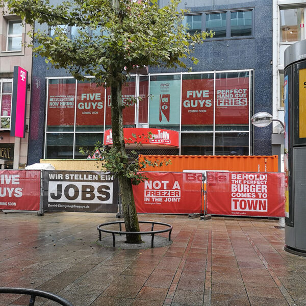Five Guys verrät die Adresse seiner Stuttgarter Filiale