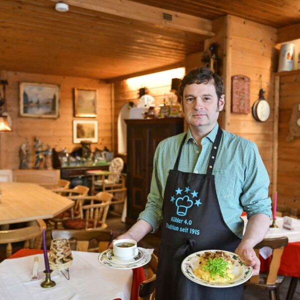 Stuttgarts Köche: Polenta-Nocken auf Sauerkraut von Thomas Adam