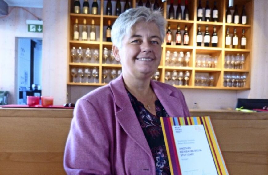 Vinotheken mit Auszeichnung: Schlossgarten und Weinbaumuseum dabei